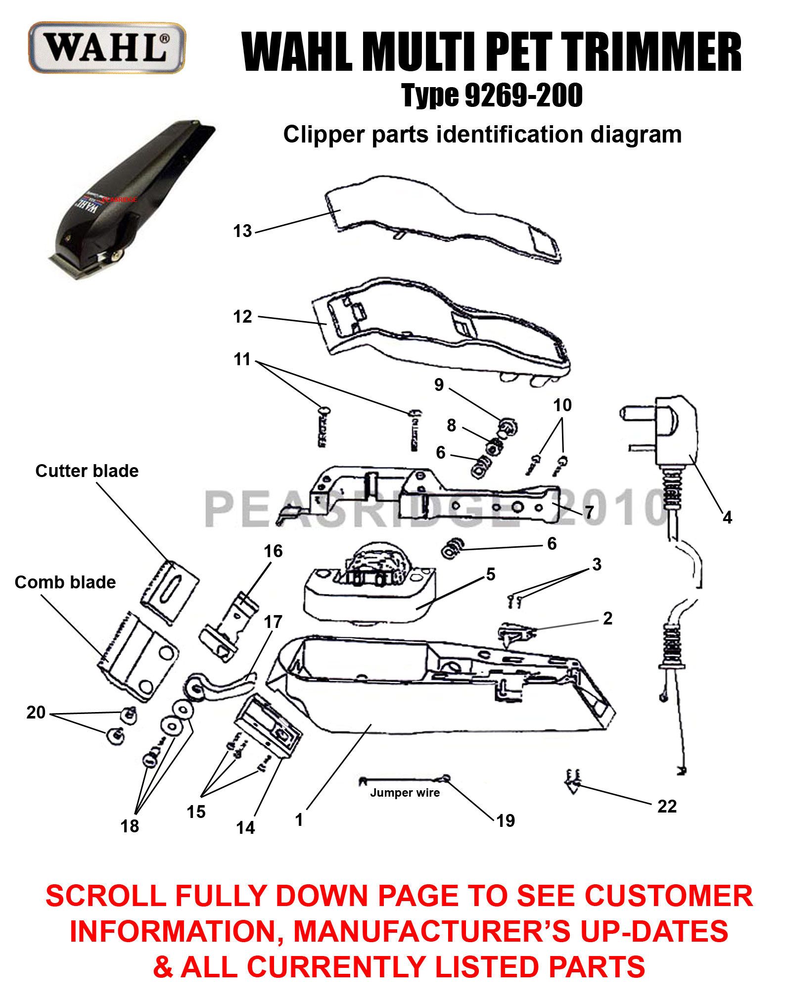 Andis Clipper Parts Diagram General Wiring Diagram
