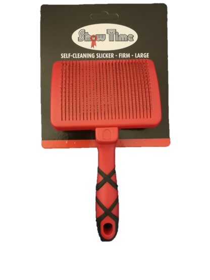 ShowTime Self-Cleaning Slicker Brush - Image 3