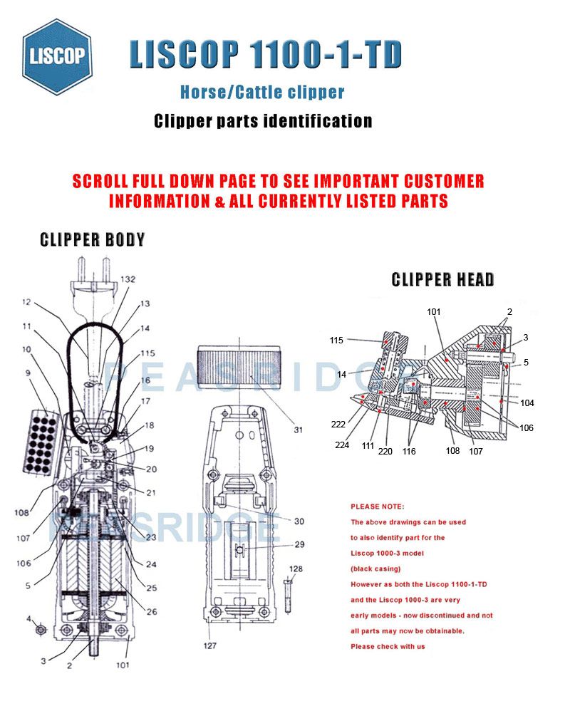 Parts diagram