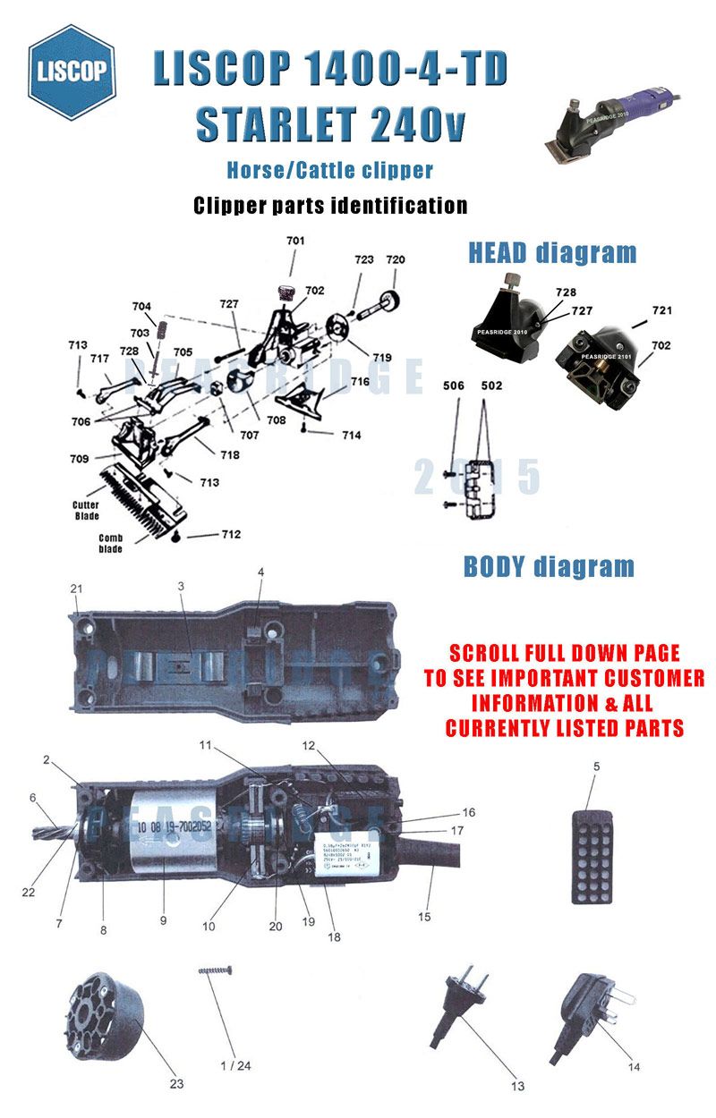 Parts diagram