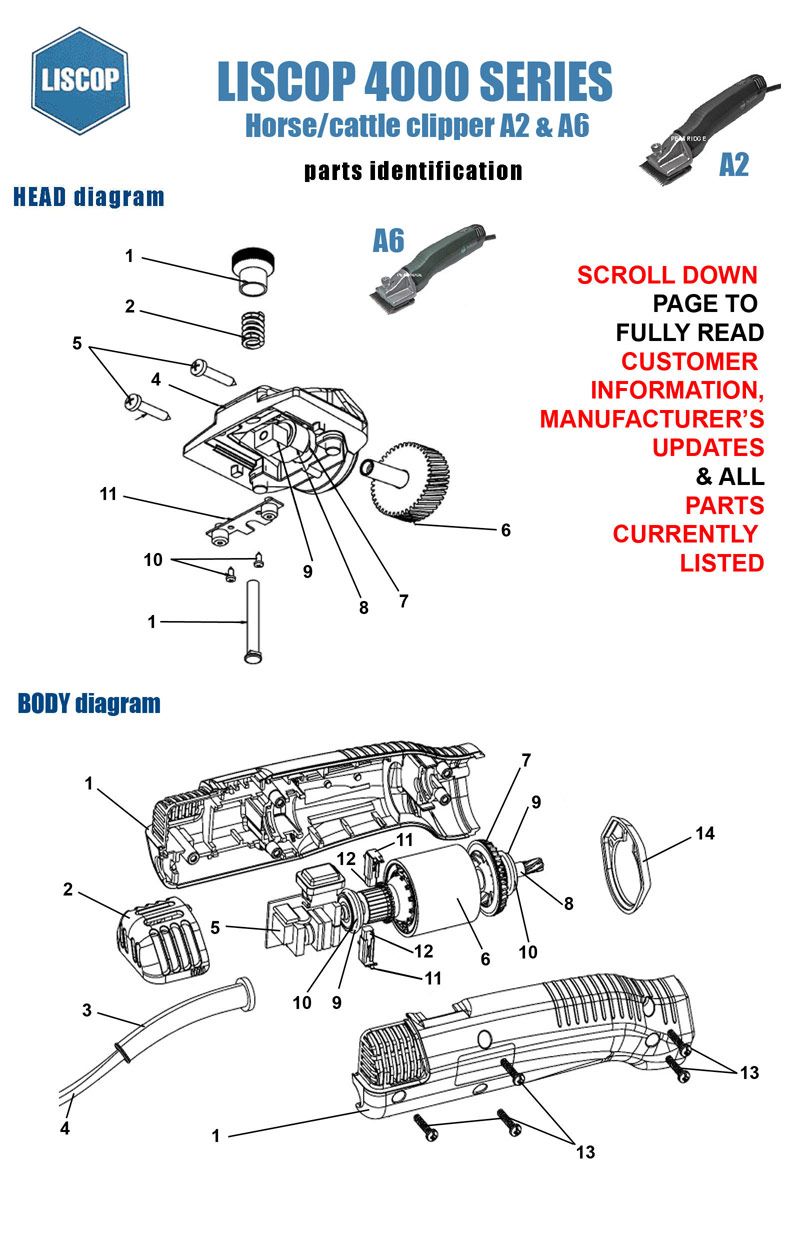 Parts diagram