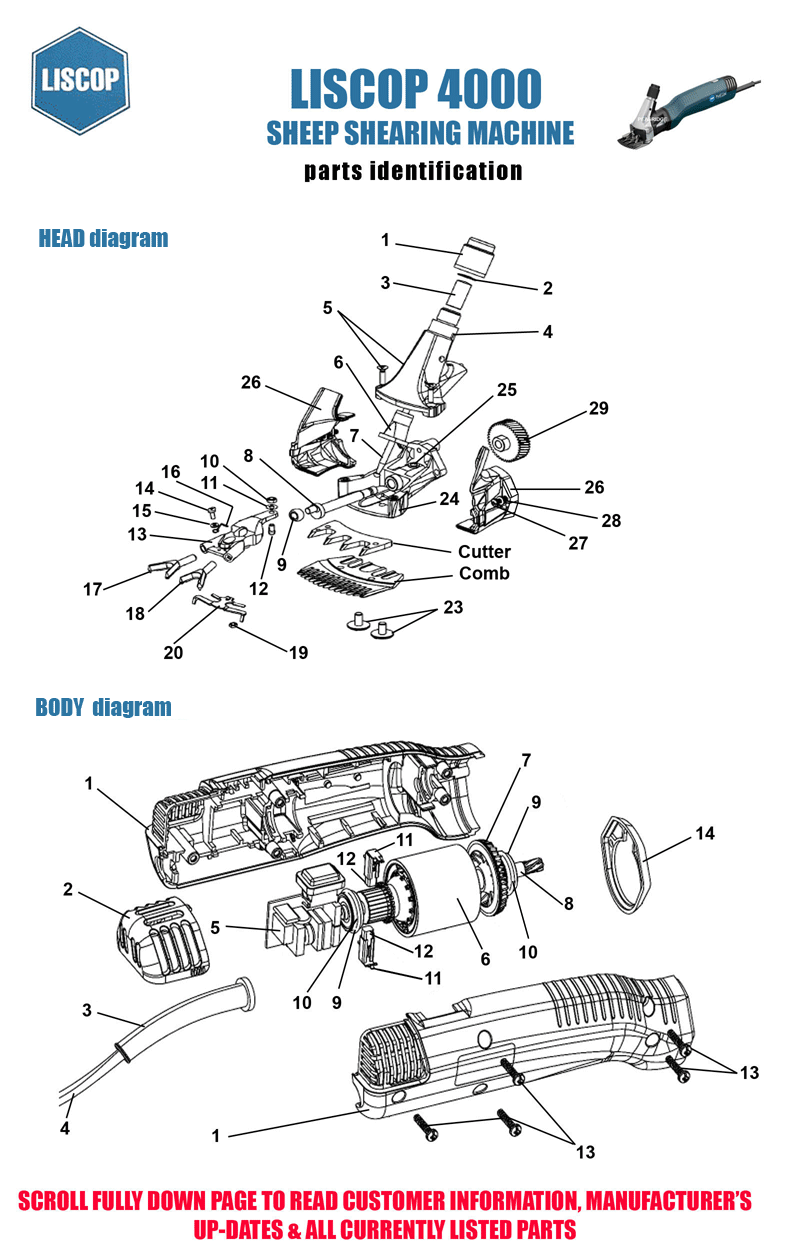 Parts diagram