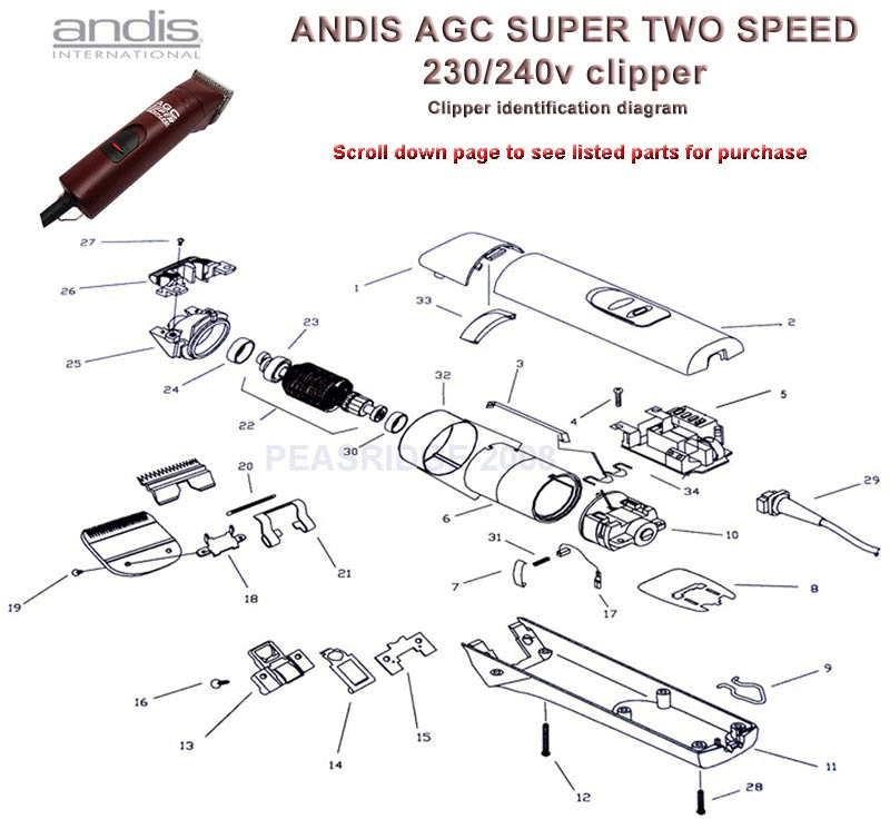 Parts diagram