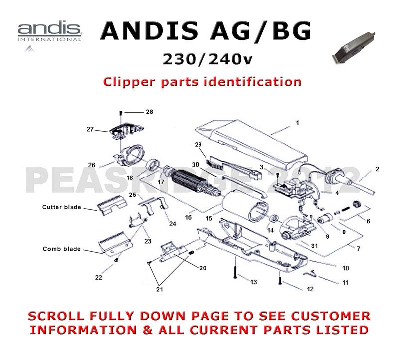 Parts diagram