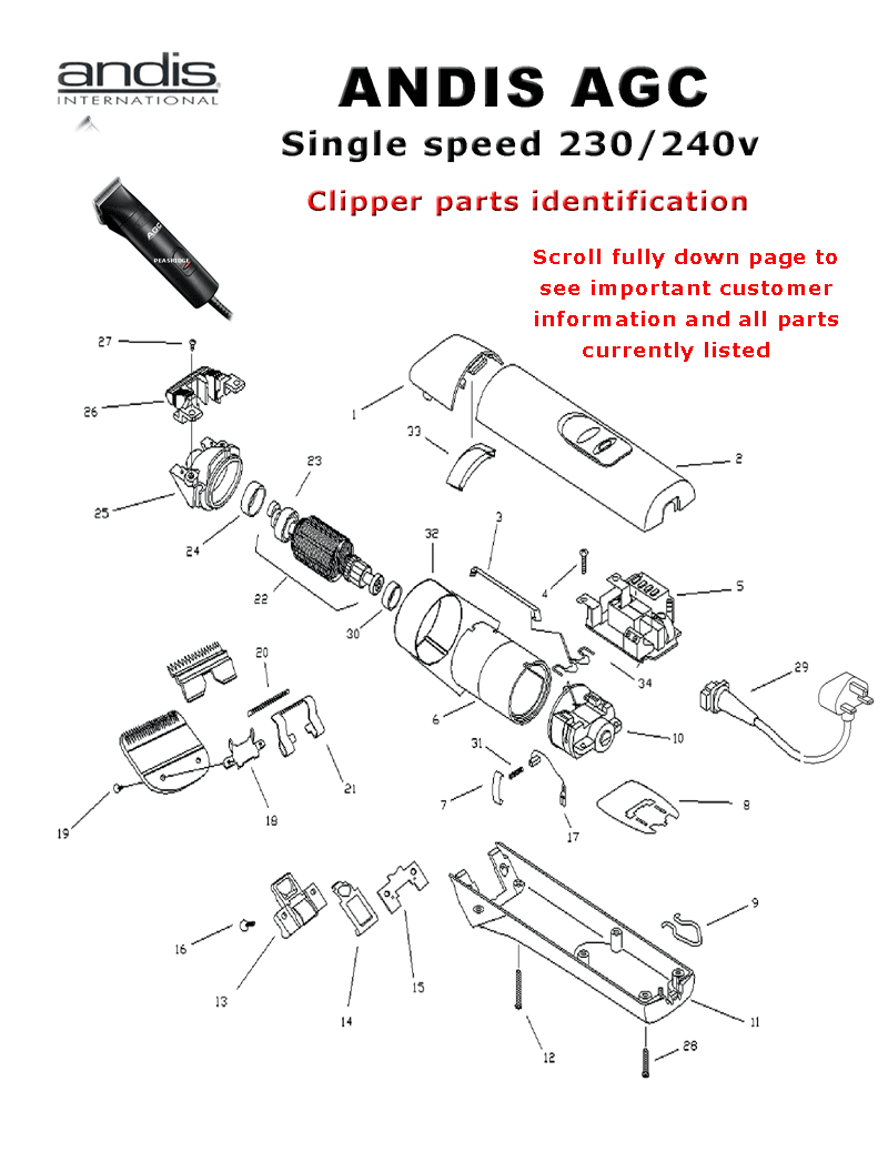 Parts diagram.