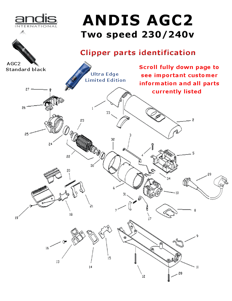 Parts diagram