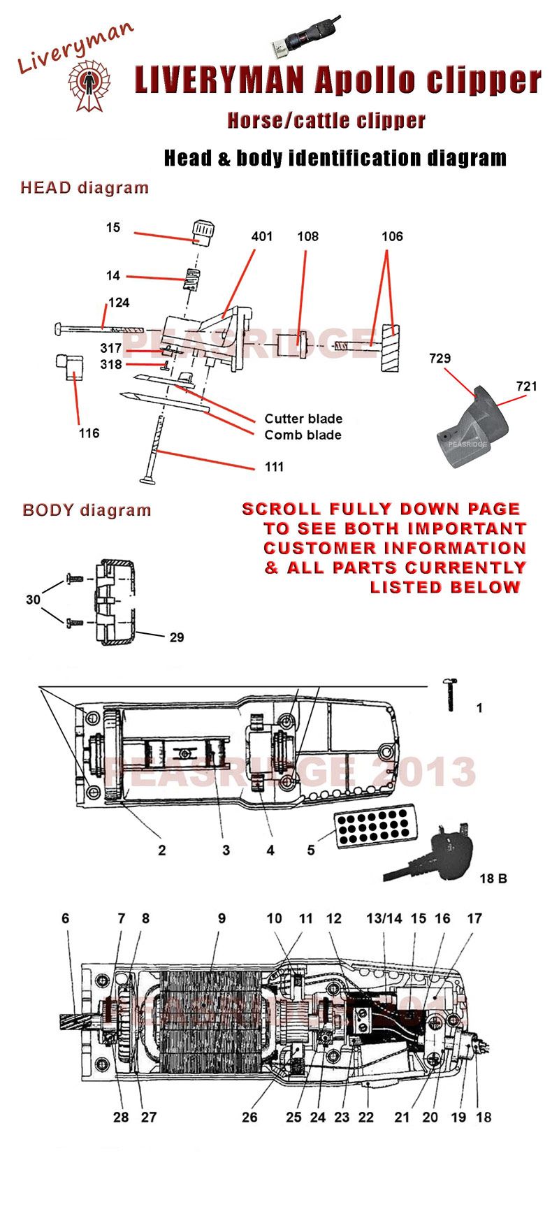 Parts diagram