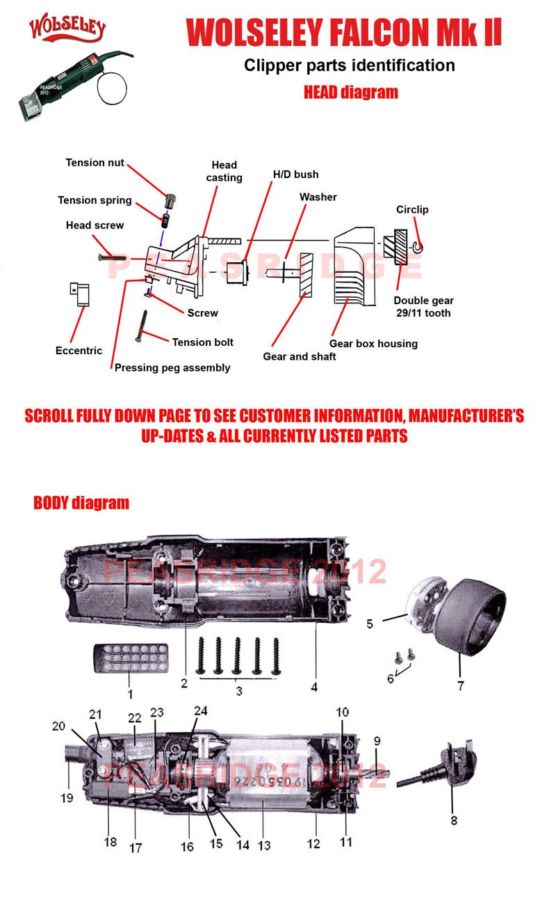 Parts diagram