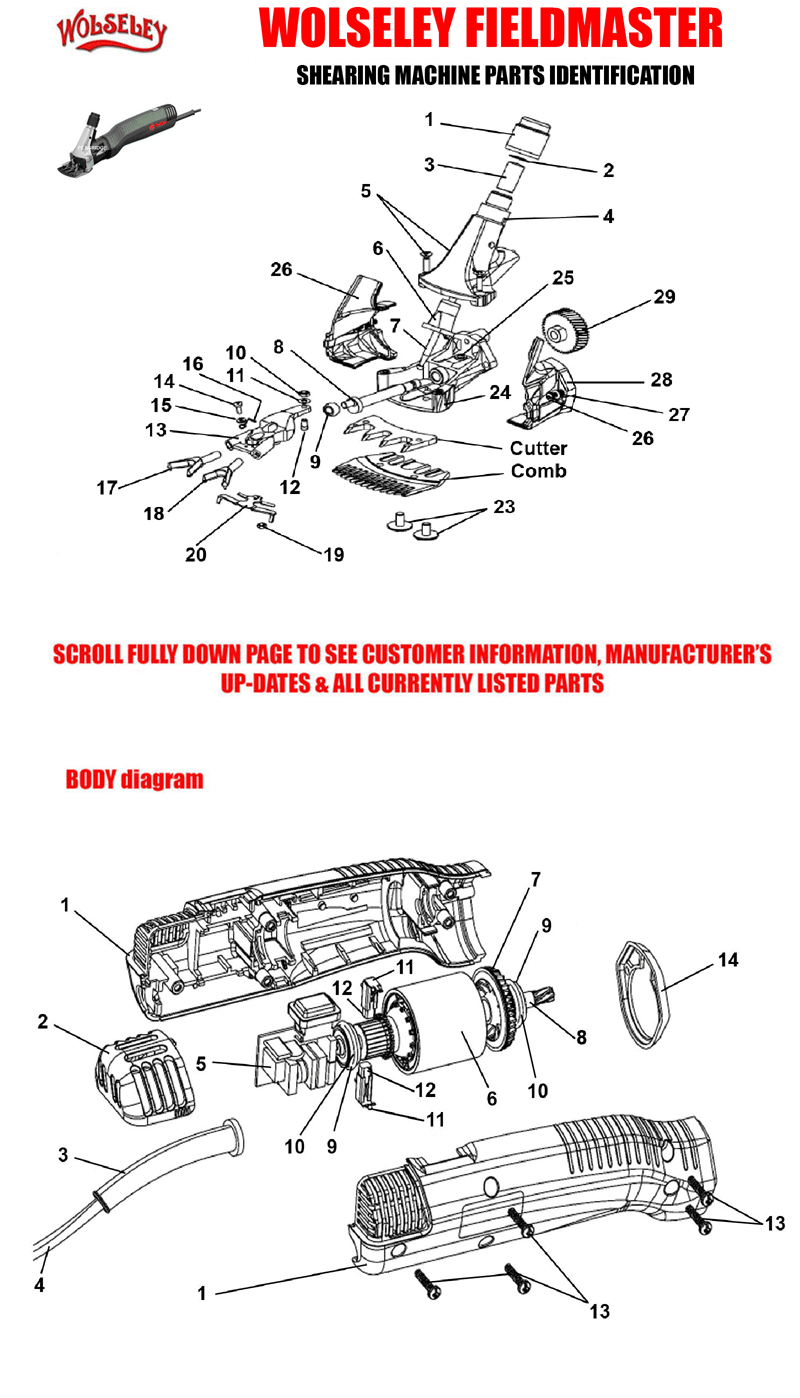 Parts diagram