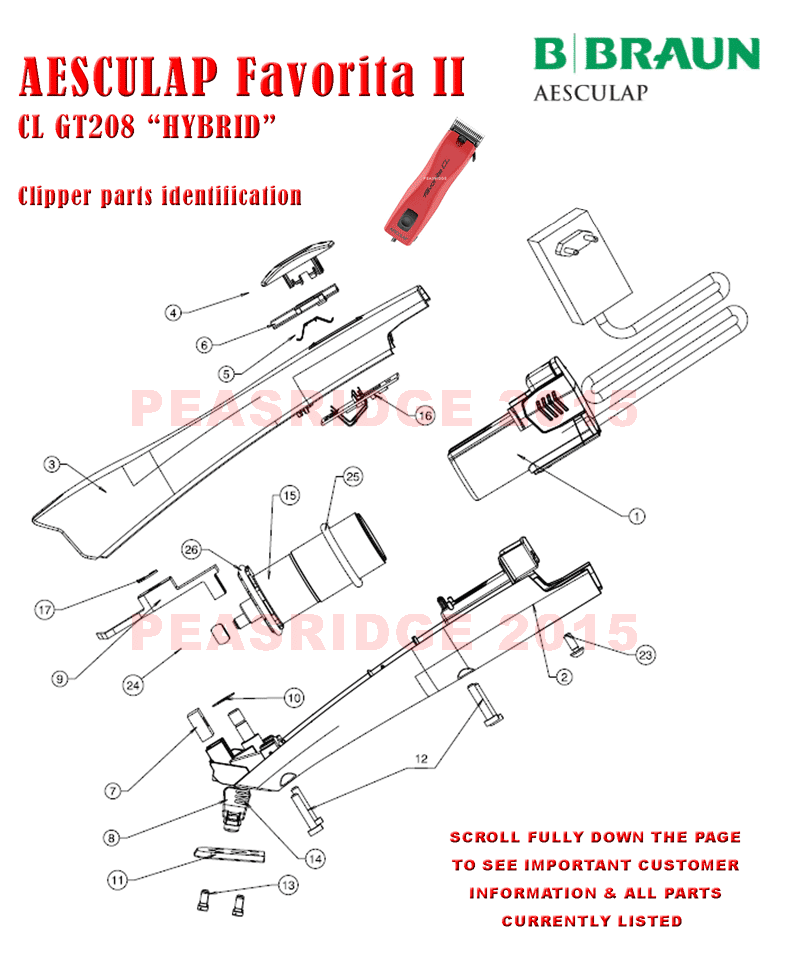 Parts diagram