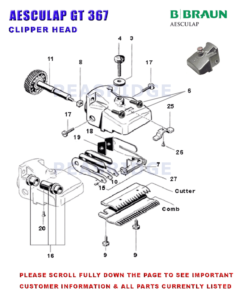 Parts diagram