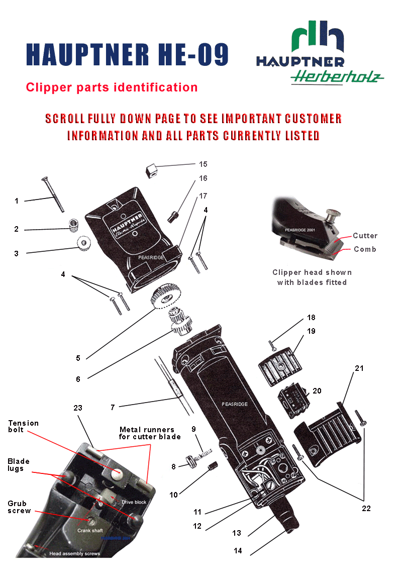 Parts diagram