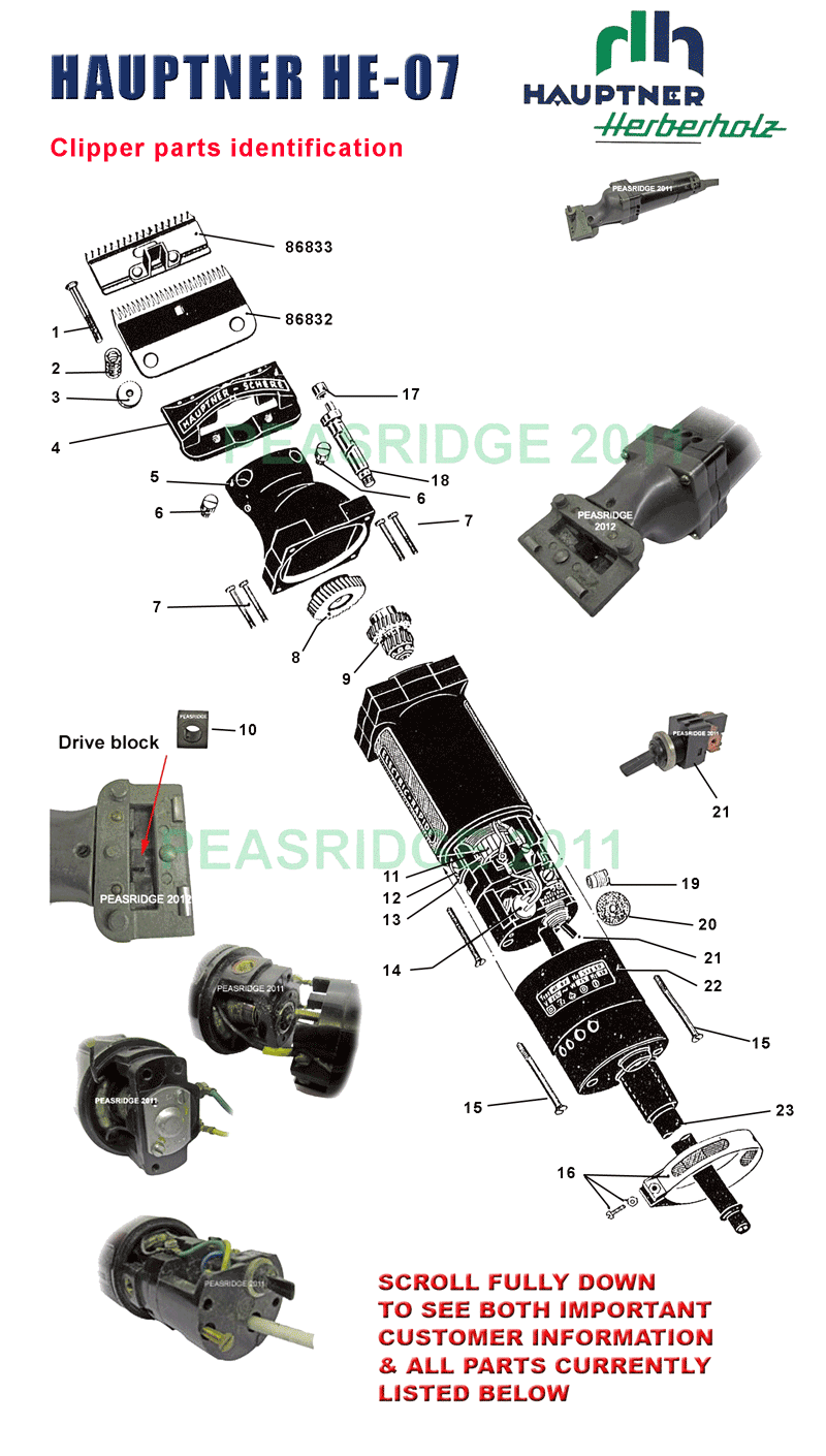 Parts diagram