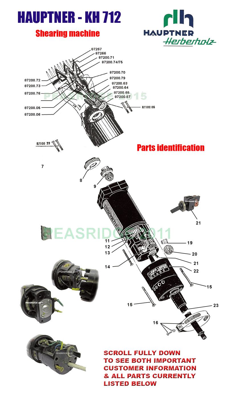 Parts diagram