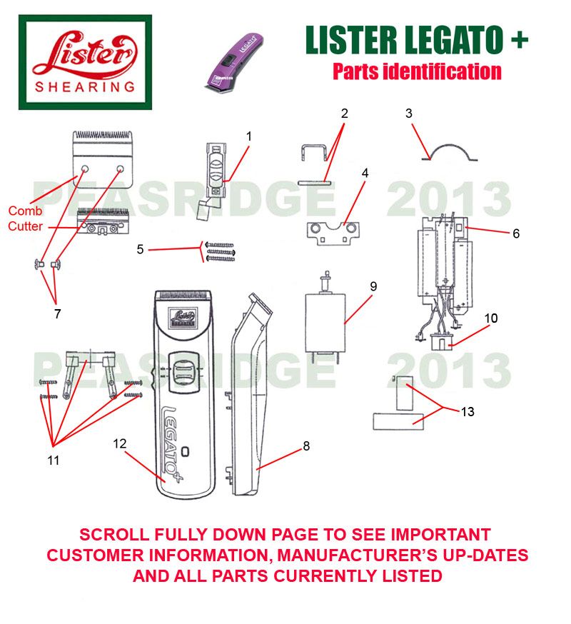 Parts diagram