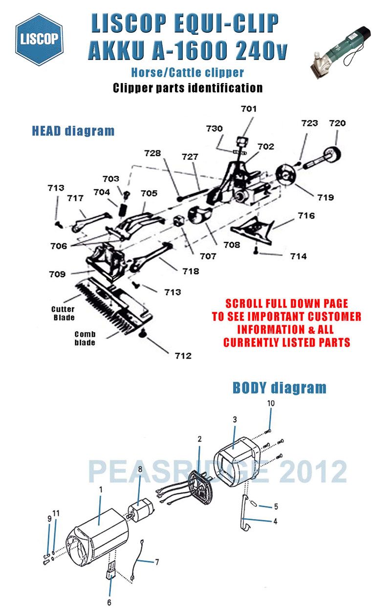 Parts diagram