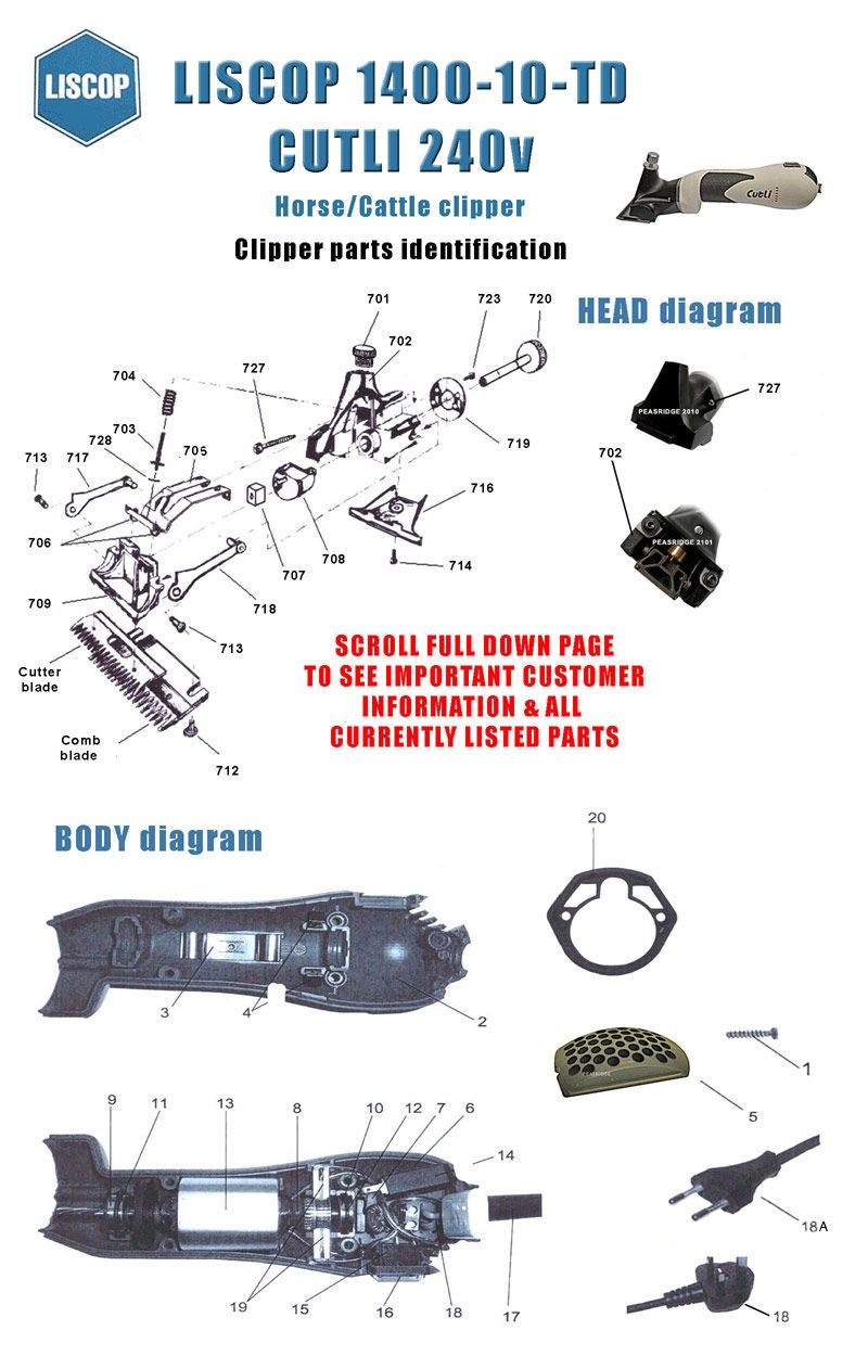 Parts diagram