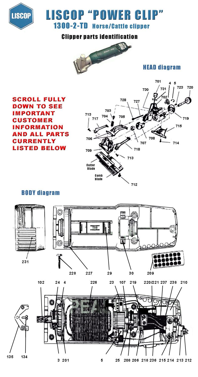 Parts diagram