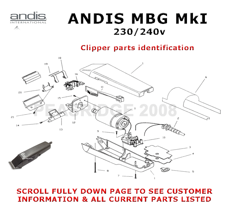 Parts diagram