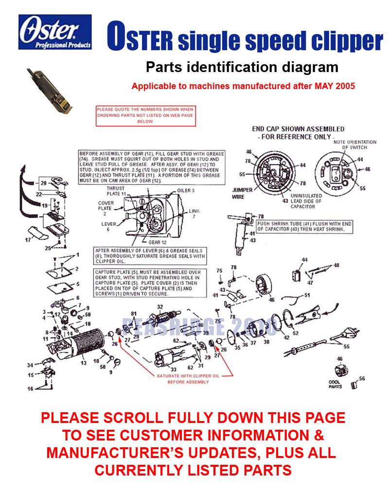 Parts diagram