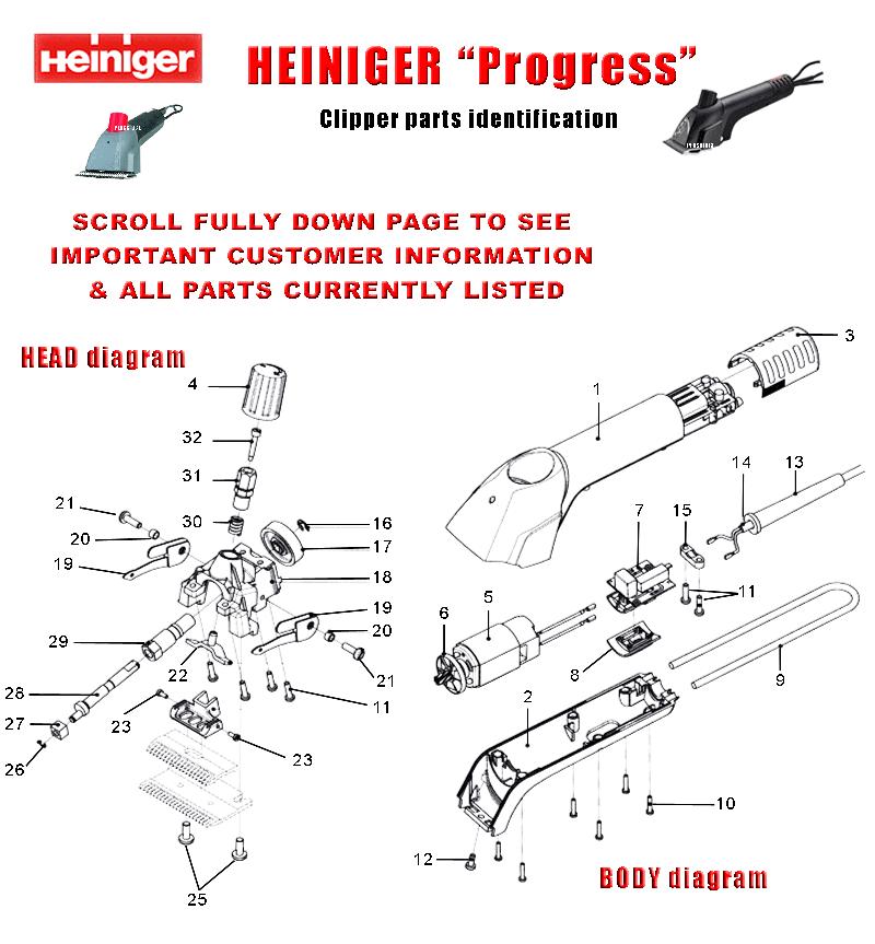 Parts diagram