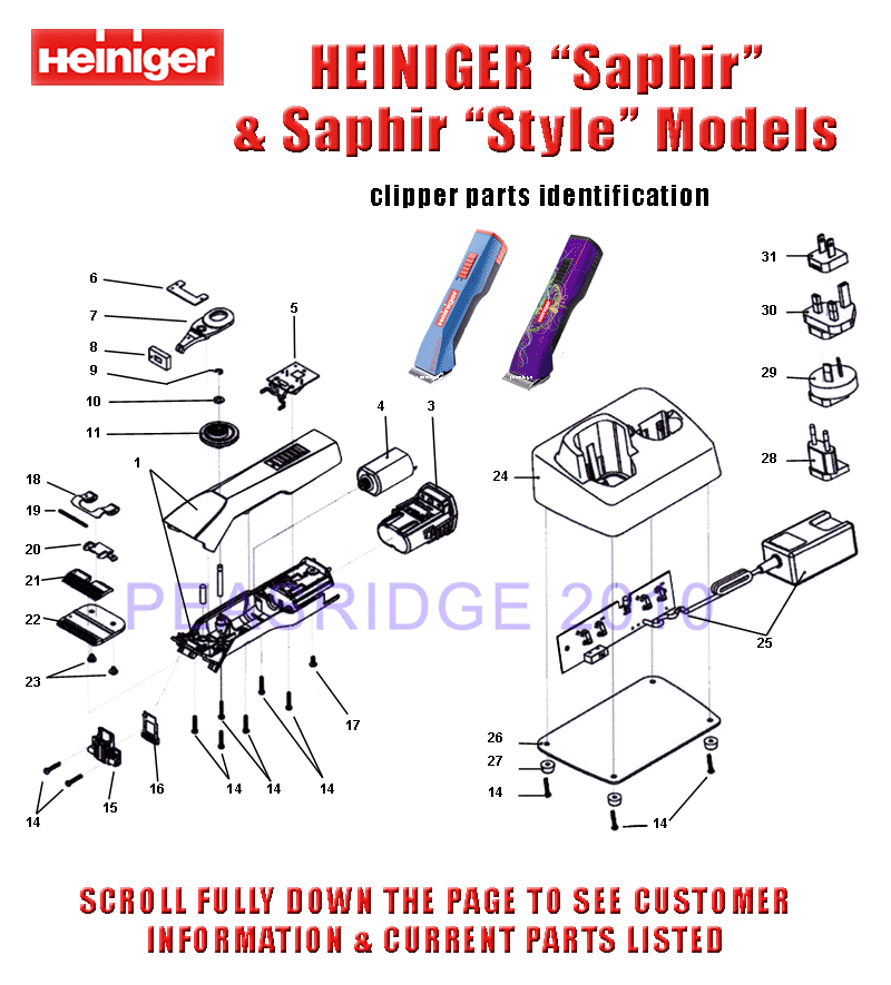 Parts diagram