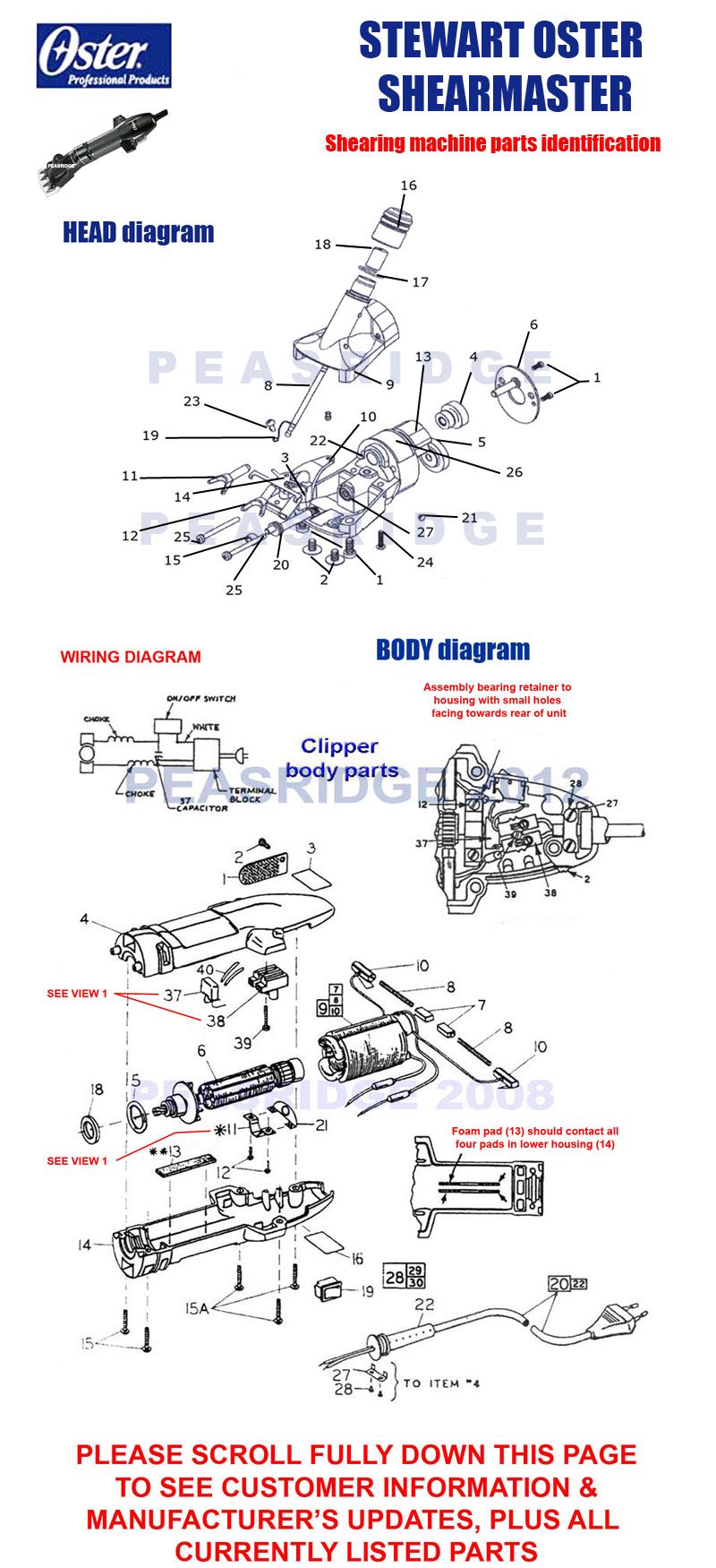 Parts diagram