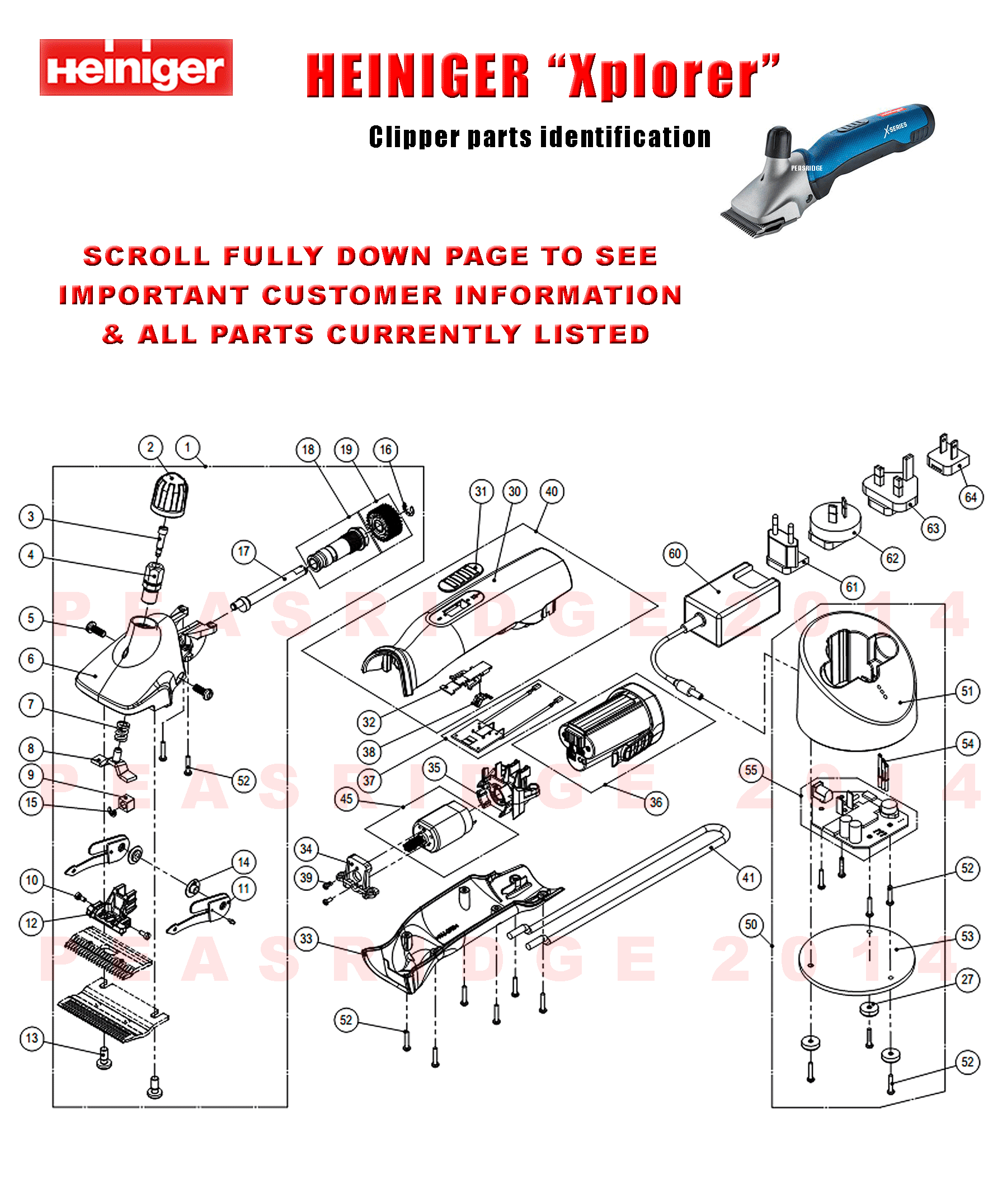 heiniger xplorer clippers