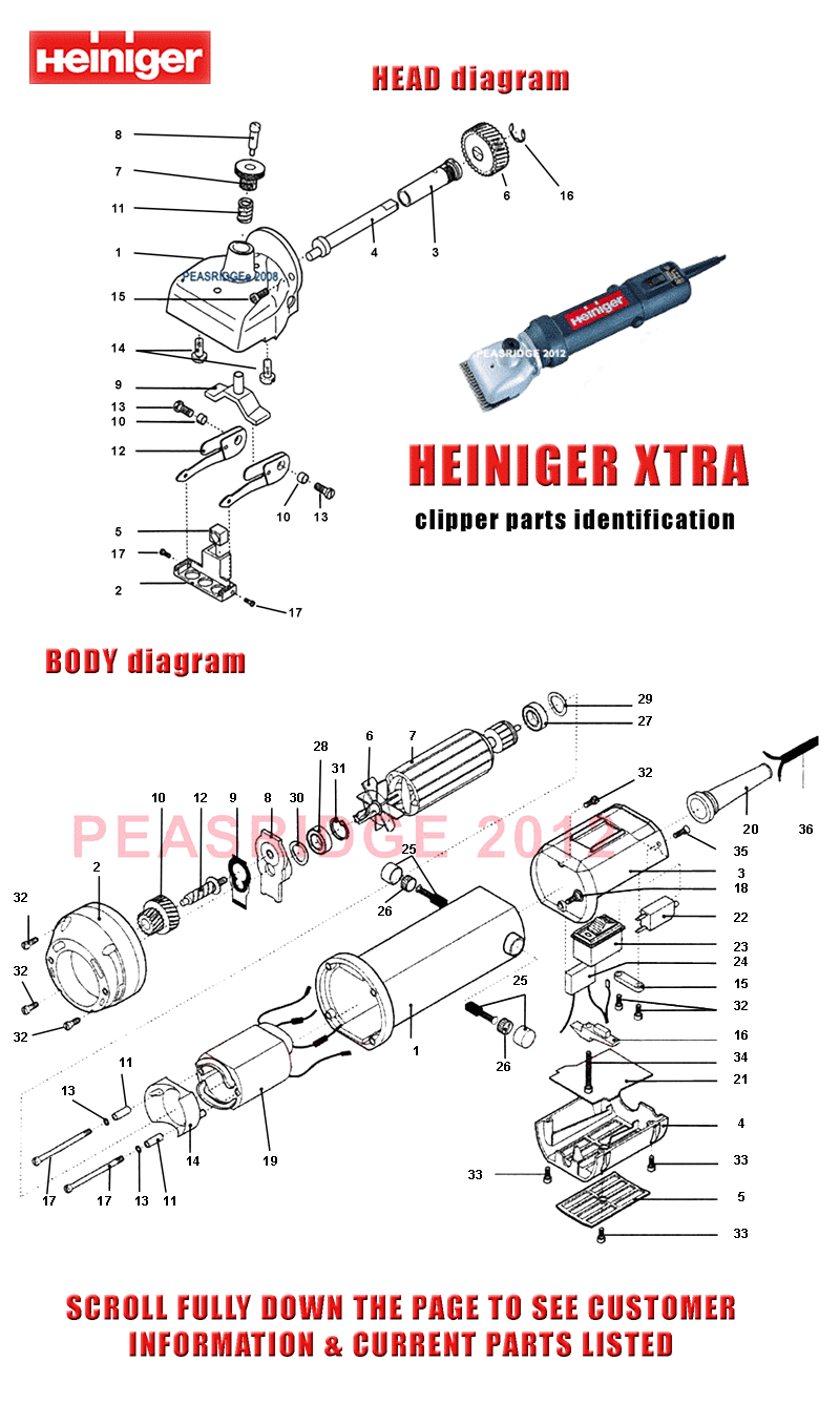 Parts diagram