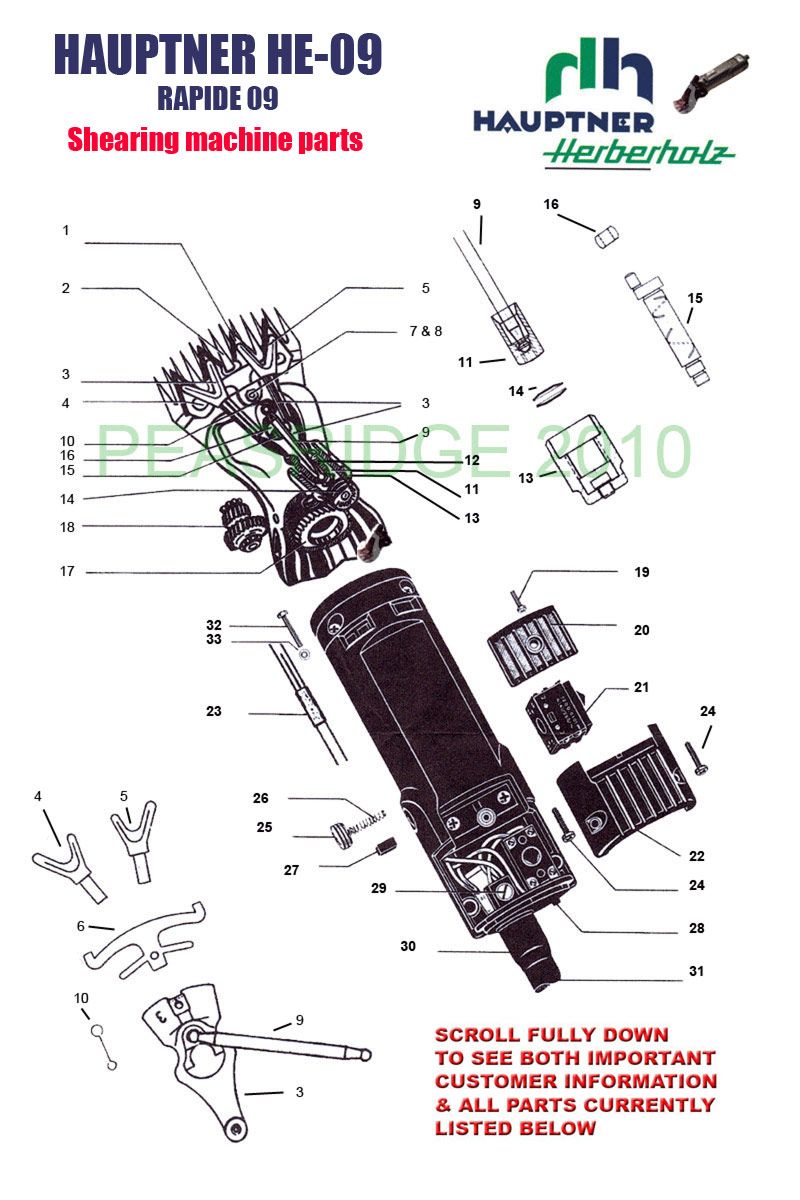 Parts diagram