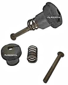 Tension bolt, spring and nut set