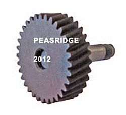 Gear wheel and shaft