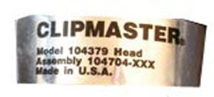 Head name plate label